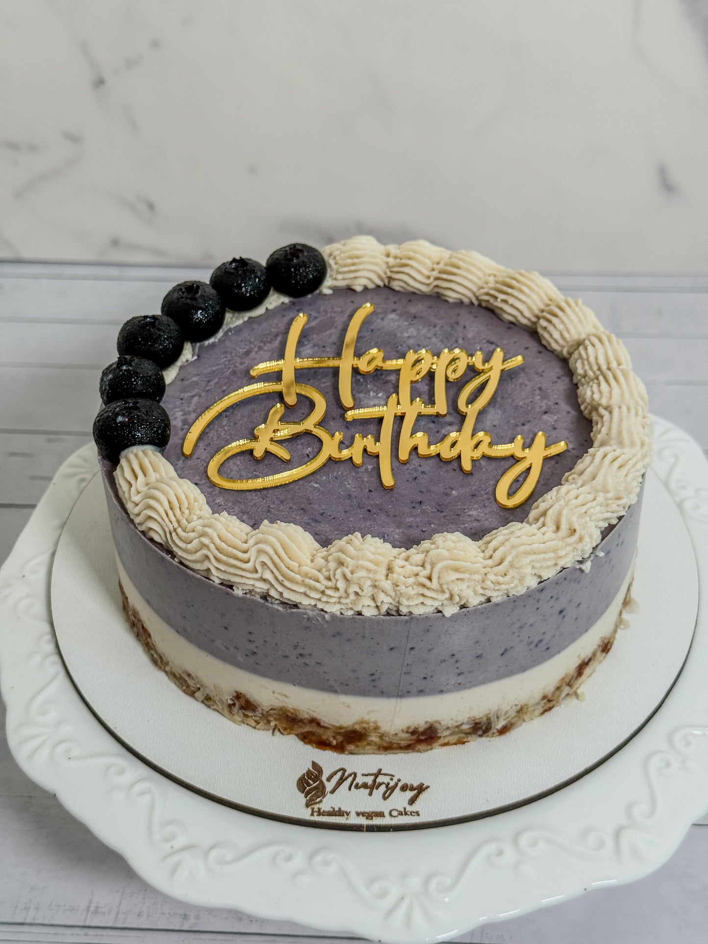 Blueberry Mousse Cake