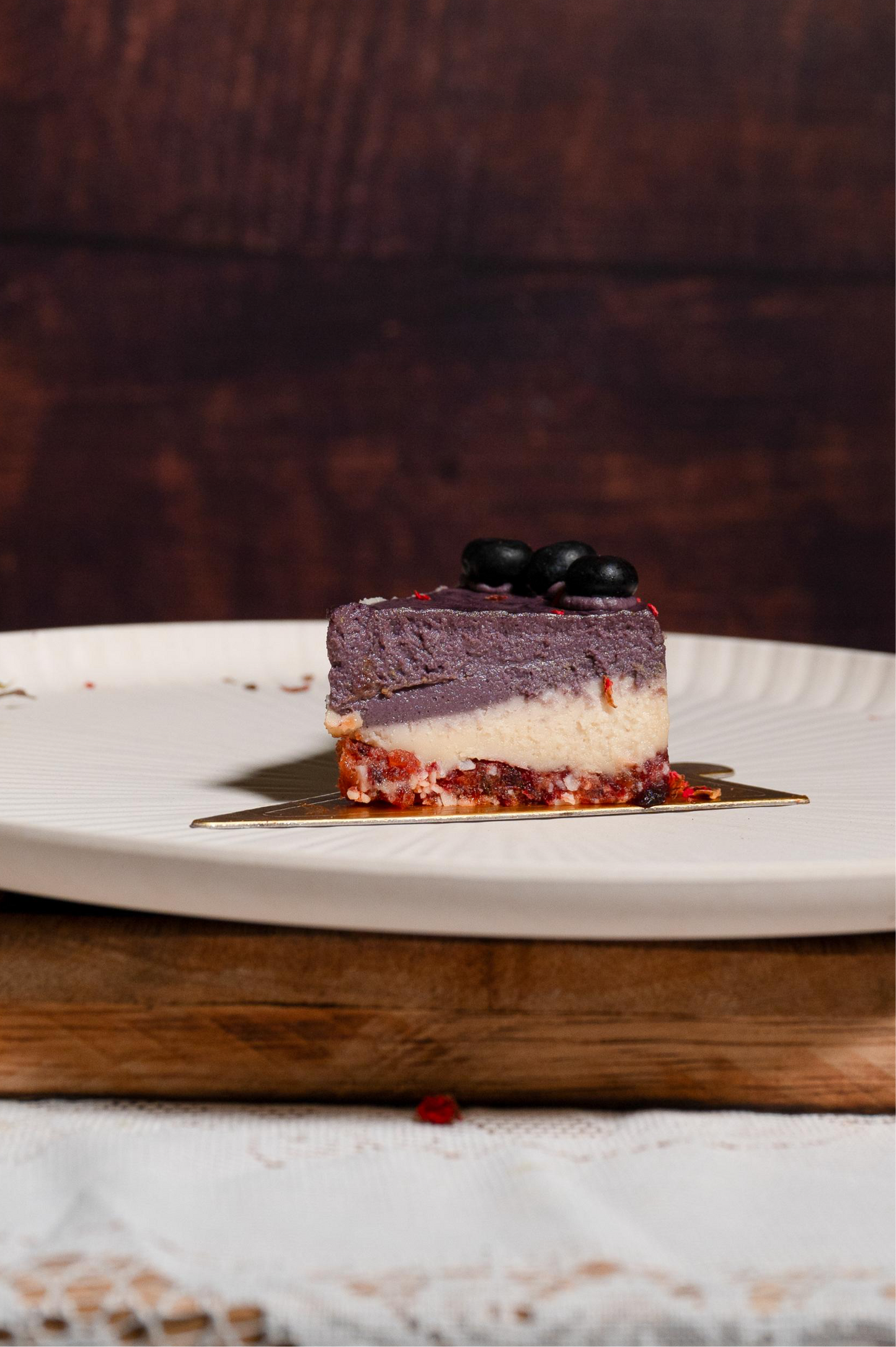 Blueberry Mousse Cake