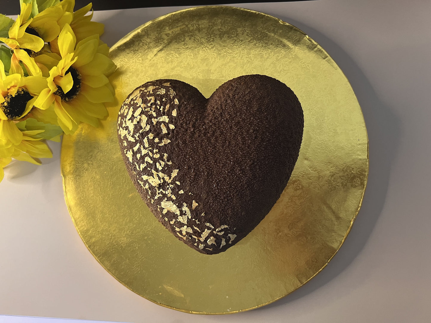 Chocolate Heart Cake - NutriJoy Vegan