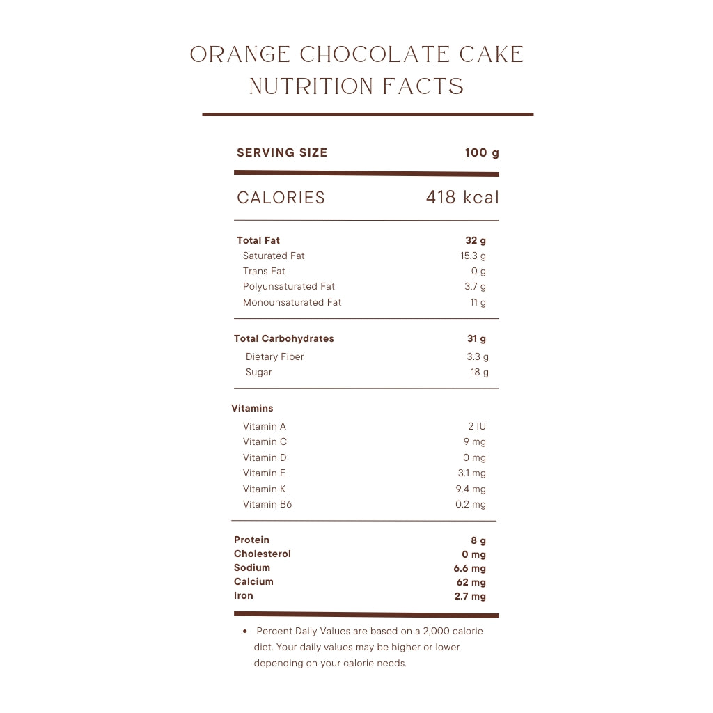 Orange Chocolate Cake