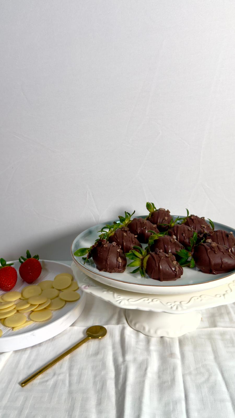Strawberry Dark chocolates