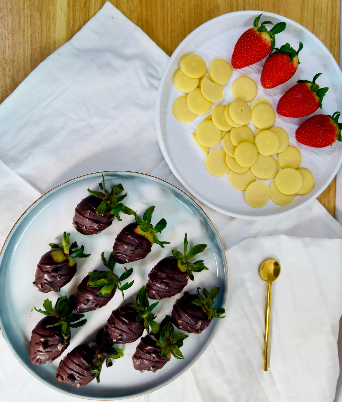 Strawberry Dark chocolates