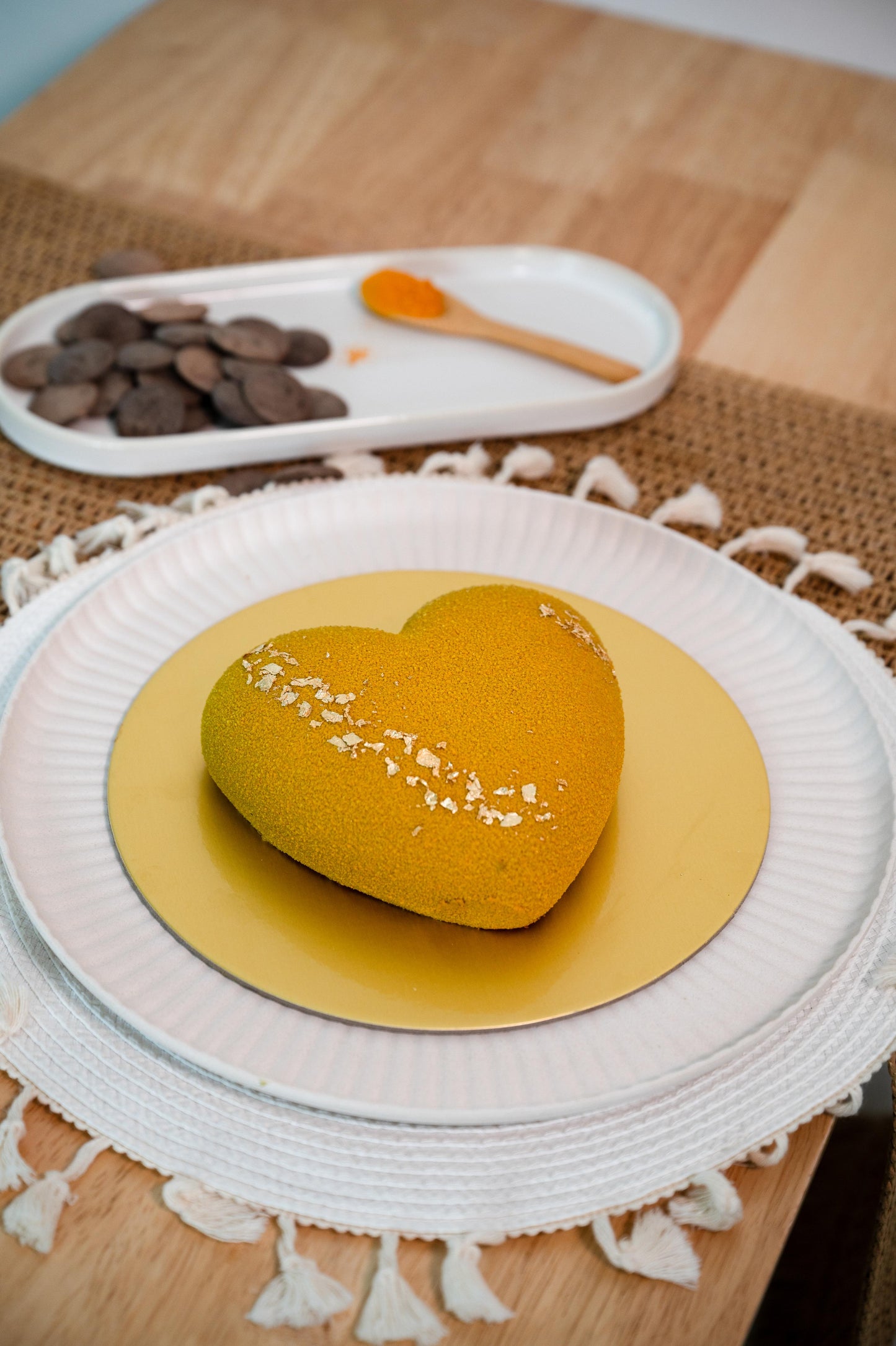 Chocolate Heart Cake - NutriJoy Vegan