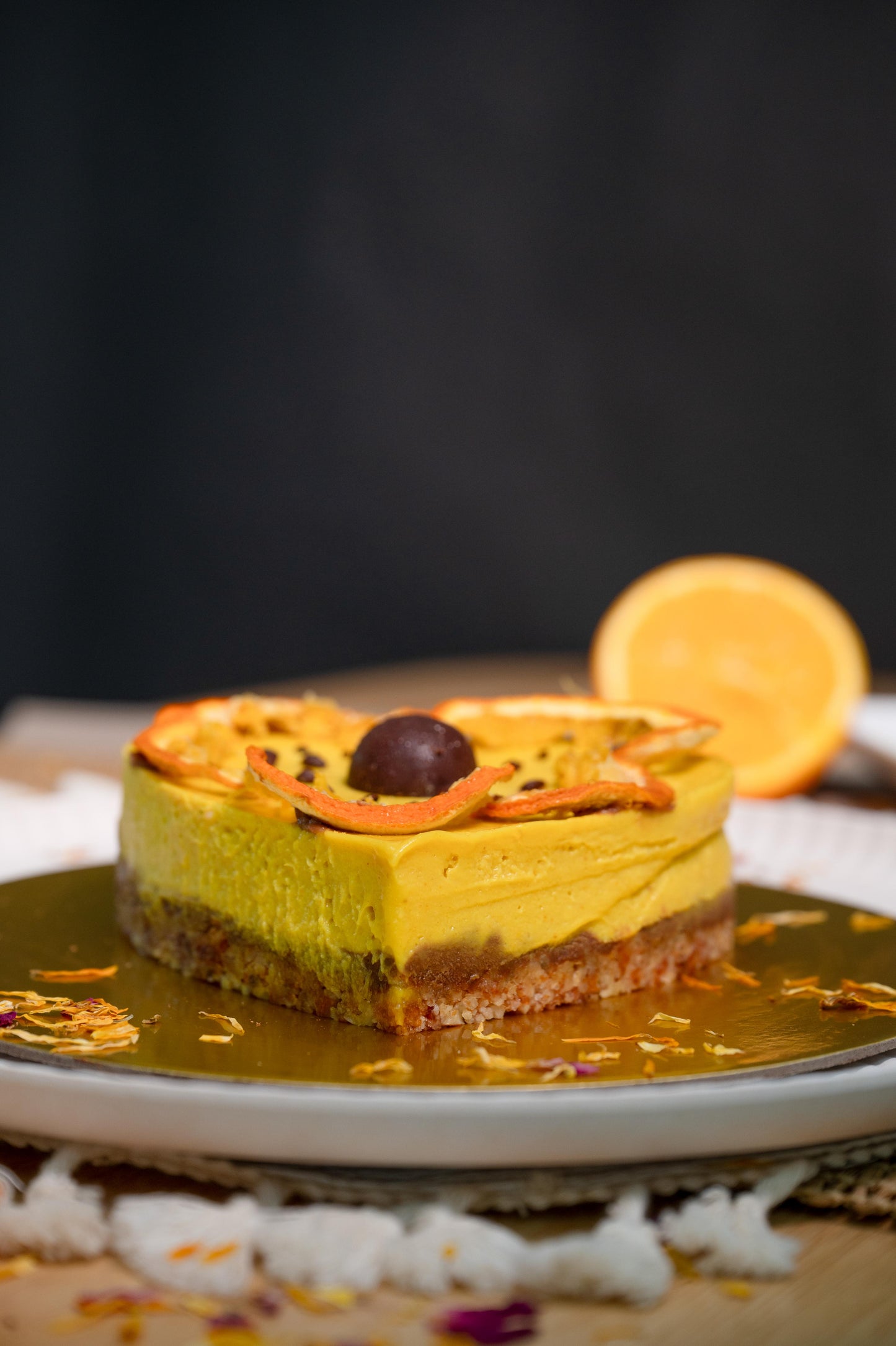 Orange Chocolate Cake - NutriJoy Vegan