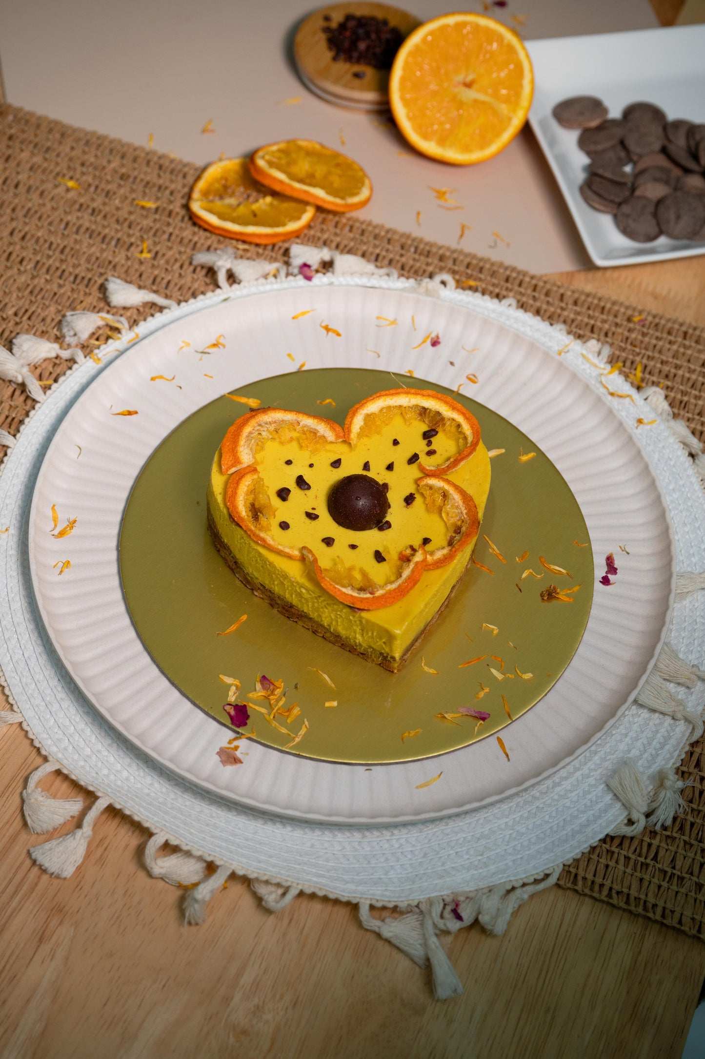 Orange Chocolate Cake - NutriJoy Vegan