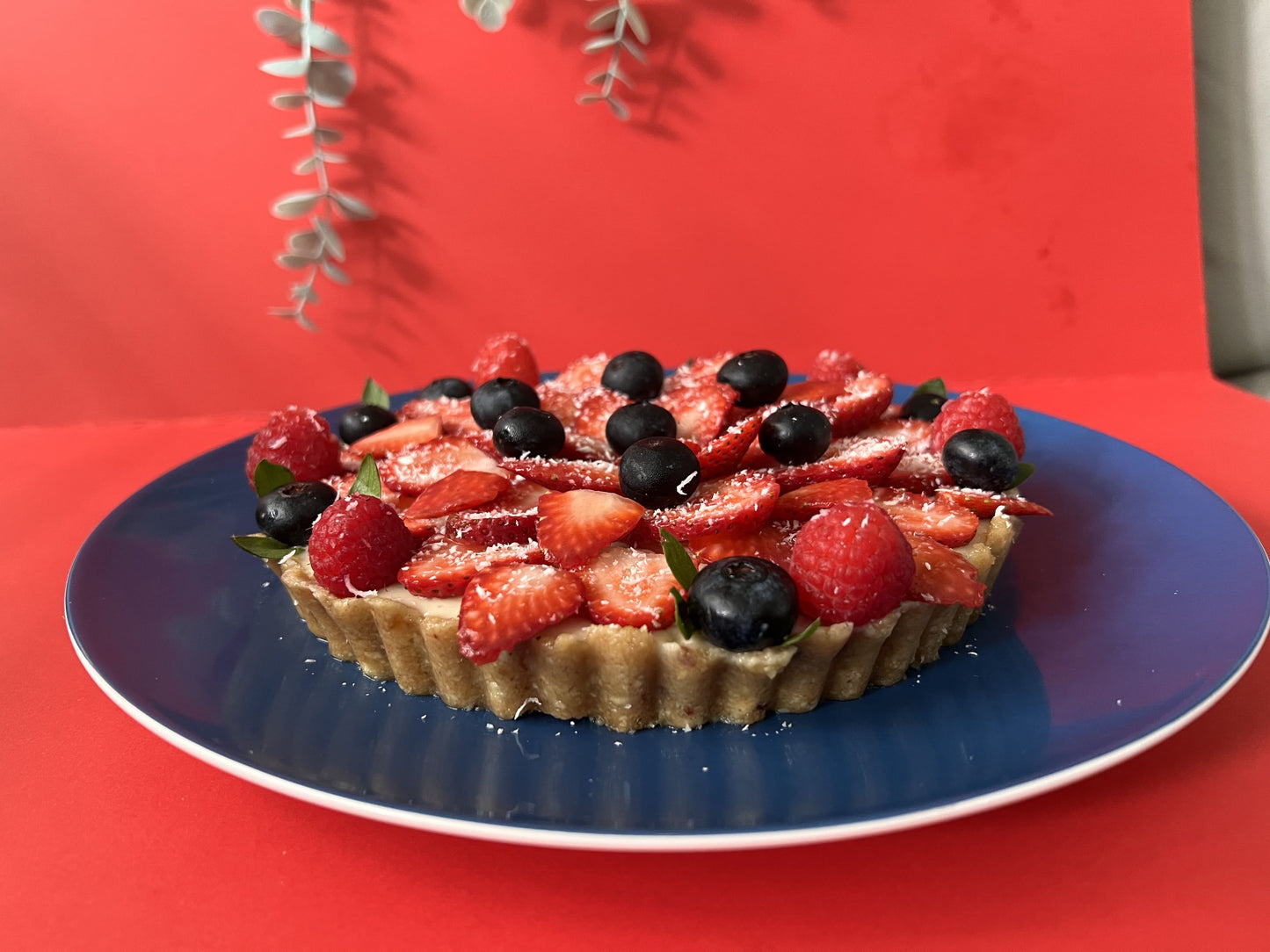 Vanilla Mascarpone Tart - NutriJoy Vegan