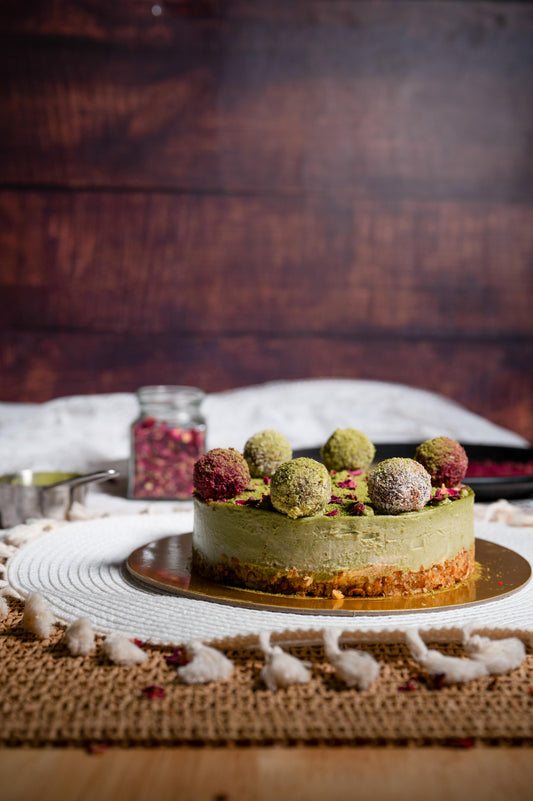 Matcha Green Tea Cake - NutriJoy Vegan