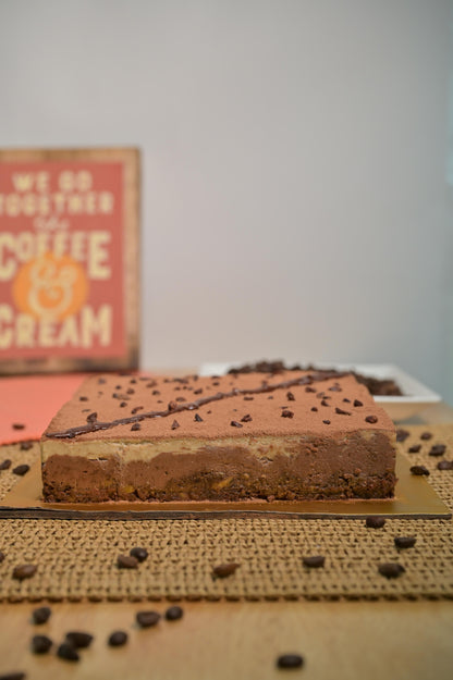 Tiramisu Square Cake - NutriJoy Vegan